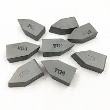 YG6  V Diamond tips for metal cutting Tool 1/2 inch 5 pcs cemented Carbide
