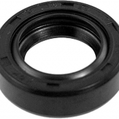 Uxcell Metric Rotary Shaft Oil Seal 15×25×5mm TC Double Lips Rubber, Black