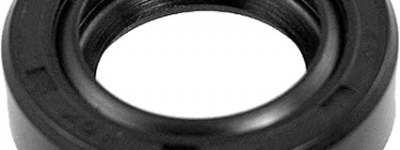 Uxcell Metric Rotary Shaft Oil Seal 15×25×5mm TC Double Lips Rubber, Black